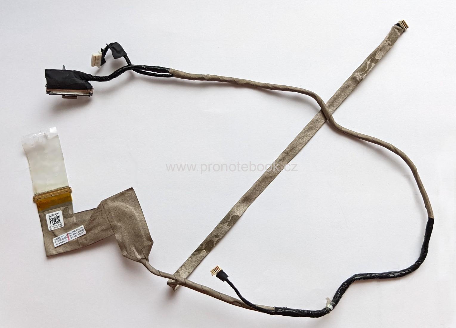 Dell Latitude E6430 LVDS cable Wanshih QAL80 0JTC08 DC02C002700 Rev: 1.0 (A00)