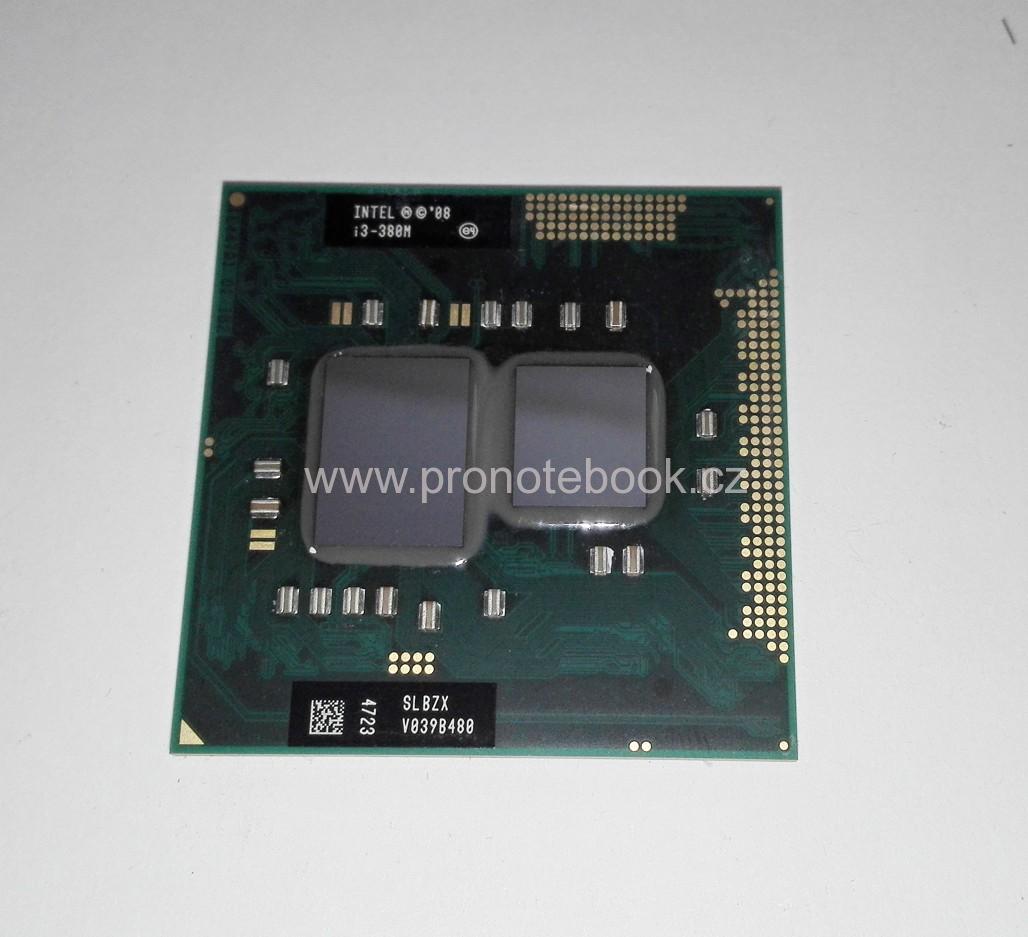 Intel® Core™ i3-380M Processor (3M Cache, 2.53 GHz) SLBZX