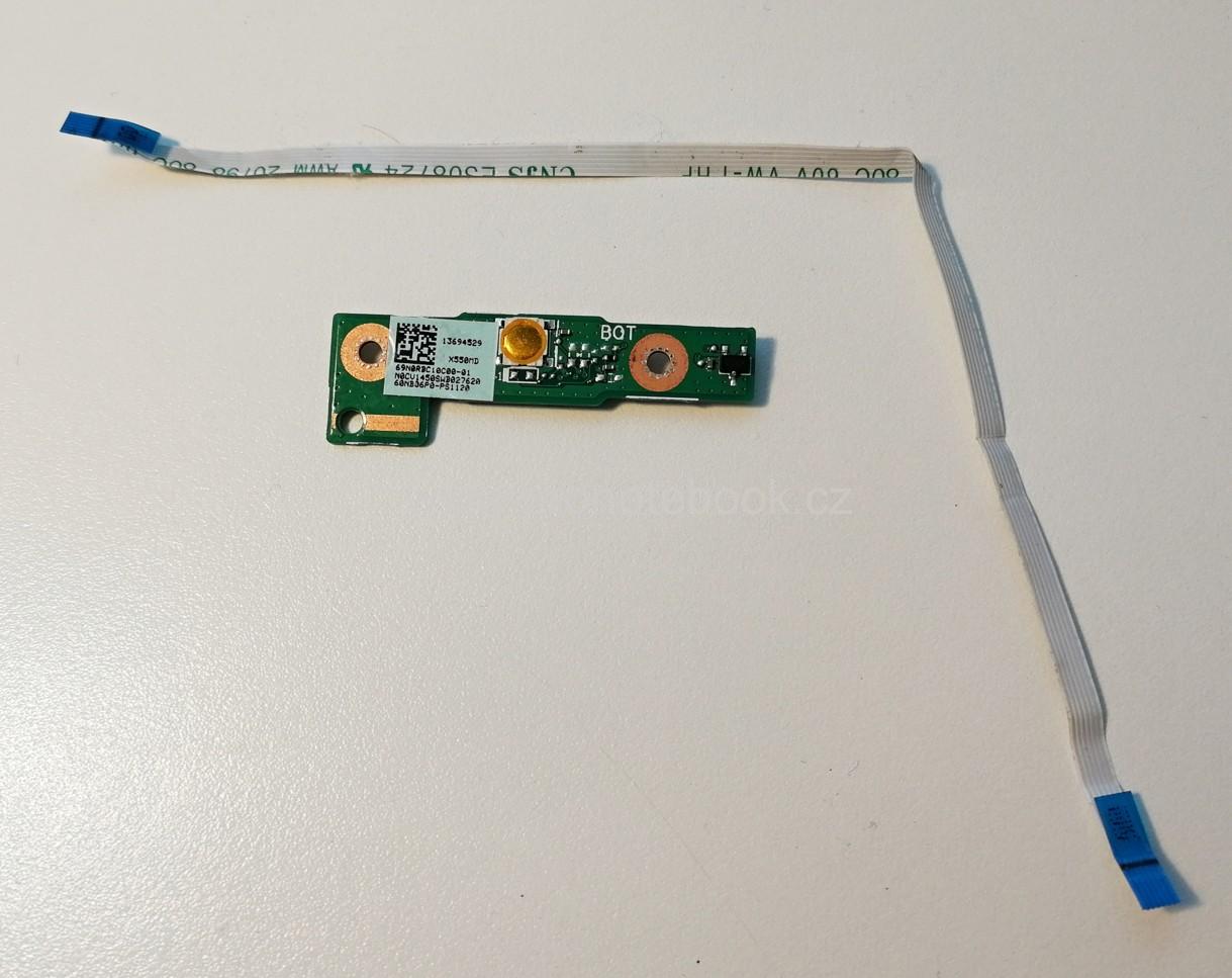 Asus X550MD, X550CA, X550VC, X550V, power button board 60NB06P0-PS1120