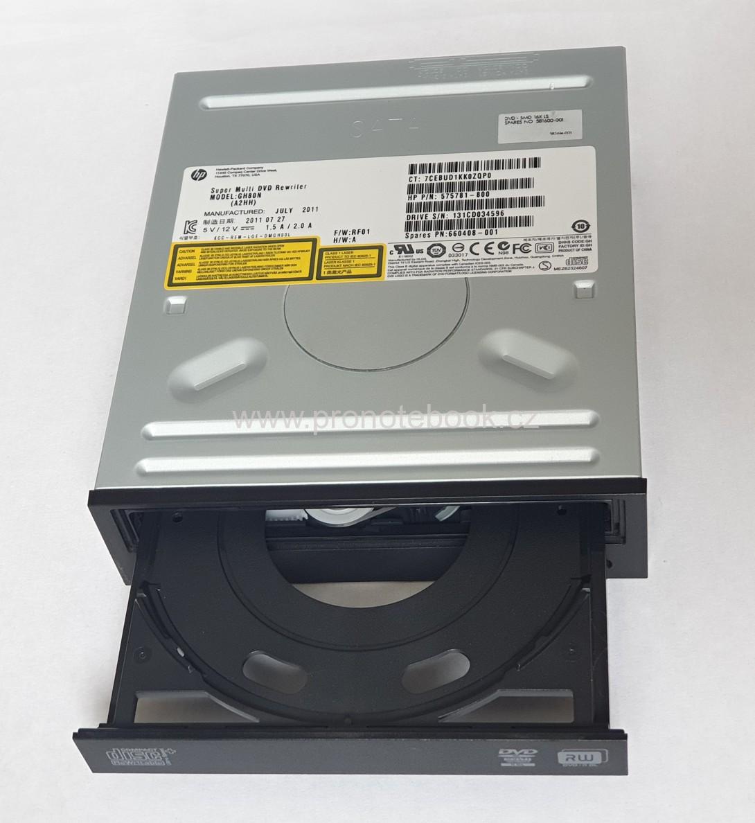 HP GH80N (A2HH) 16x DVD±RW DL SATA 575781-800