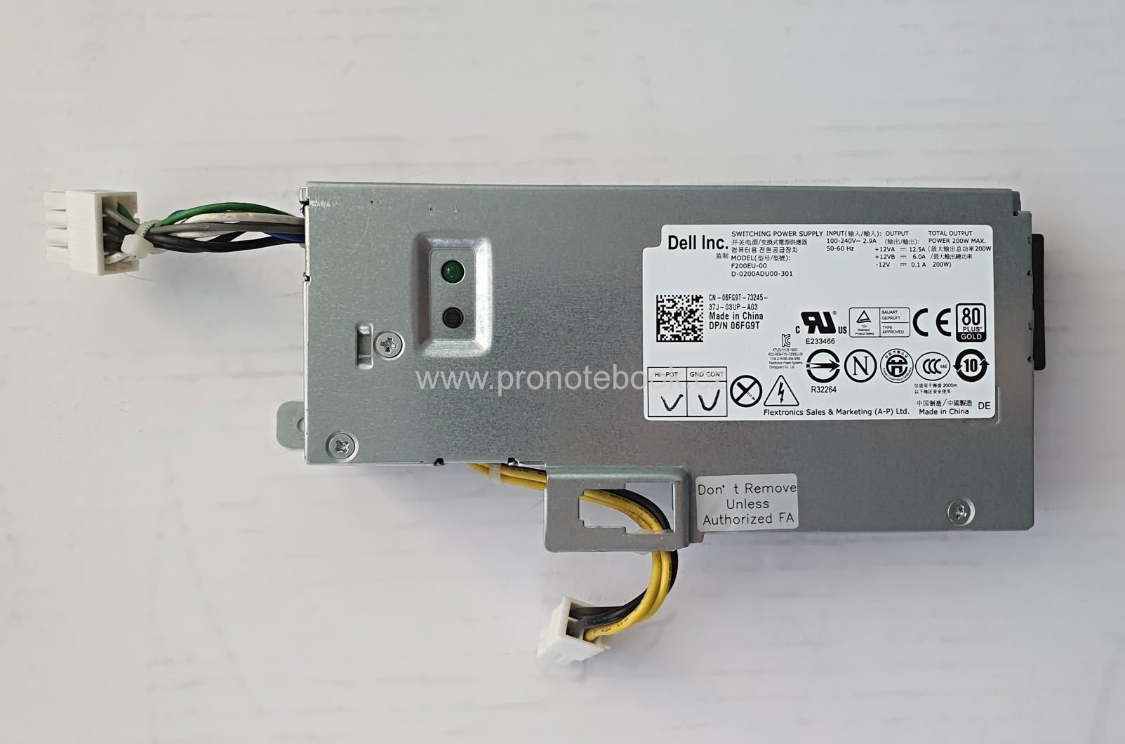 Originální OEM Dell Optiplex PSU 7010 780 790 990 USFF 200W PS-3201-9DA 06FG9T C0G5T 1VCY4 F200EU-00 SKLADEM