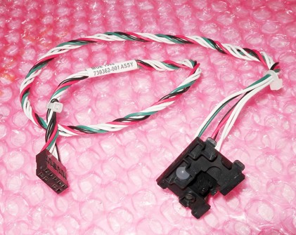 HP 730362-001 ProDesk 400 G1 SFF LED On/Off Button Power Switch Assembly Cable SKLADEM