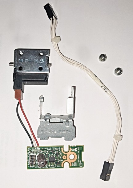 HP Compaq 8300 SFF Solenoid Hood Lock Board Assembly 385983-001A, 628643-001, 637276-001, elektromagnetický zámek PC skříně SKLADEM