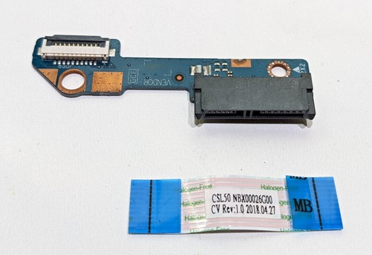 HP 250 G6   DVD Connector LS-E794P Rev:1.0, 435OEO32L01, NBX00026G00, with cable SKLADEM