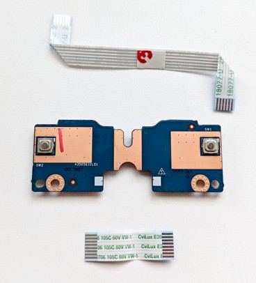 HP 250 G5 Touchpad Buttons Board LS-D701P Rev:1.0 with cable NBX0001ZO00 Rev:1.0, NBX0001ZN00 Rev:1.0 SKLADEM