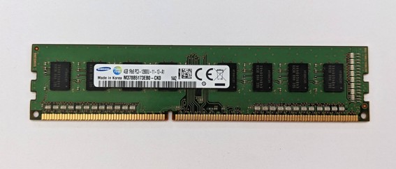 SAMSUNG 4GB 240Pin DIMM DDR3 M378B5173EB0-CK0, 1.5V, 1Rx8, non-ECC, CL 11, PC3-12800, 1600MHz SKLADEM