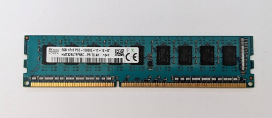 SK Hynix 2GB 240Pin DIMM DDR3 HMT325U7EFR8C-PB, 1.5V, 1Rx8, non-ECC, CL 11, PC3L-12800, 1600MHz SKLADEM