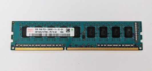 SK Hynix 2GB 240Pin DIMM DDR3 HMT325U7CFR8C-PB, 1.5V, 1Rx8, non-ECC, CL 11, PC3L-12800, 1600MHz SKLADEM