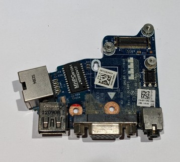Dell Latitude E6430 Ethernet Audio Jack VGA Card USB LS-7781P 51WP9 051WP9 SKLADEM
