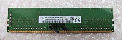 SK Hynix 8GB DDR4 2666MHz HMA81GU6CJR8N UDIMM PC4-21300 Non-ECC 1Rx16 1.2V CL19