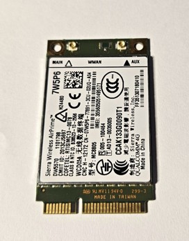 Dell Sierra DW5570 7W5P6 3G 4G HSPA+ WWAN Card SKLADEM