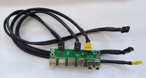 Fujitsu Esprimo E720 PU20FP002G0D S26361-D2915-A30 GS1 Front Panel with Cable SKLADEM