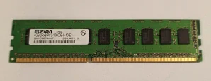ELPIDA 4GB PC-10600 1333MHz 2Rx8 DDR3 EBJ41EF8BCFA-DJ-F 240-pin, CL9, 1.5V, ECC