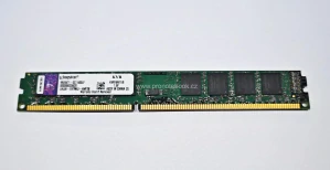 Kingston 8GB (low profile 240Pin DIMM DDR3 KVR16N11/8, 1.5V, 2Rx8, non-ECC, CL11, PC3-12800, 1600MHz SKLADEM
