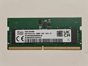 SK hynix HMCG66AGBSA095N BA 8GB DDR5 262-pin SO-DIMM PC5-44800 5600Mhz CL46 1Rx16 1.1V non-ECC SKLADEM