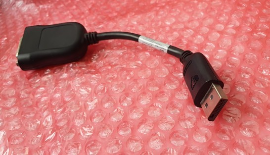 HP DisplayPort to DVI-D cable adapter HP 481409-002 REV. F SKLADEM