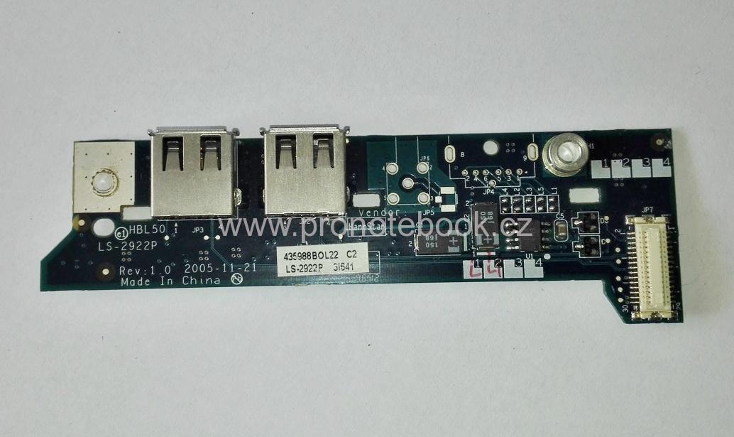 Acer 5610 3690 Power Button Board LS-2922P 435988BOL04