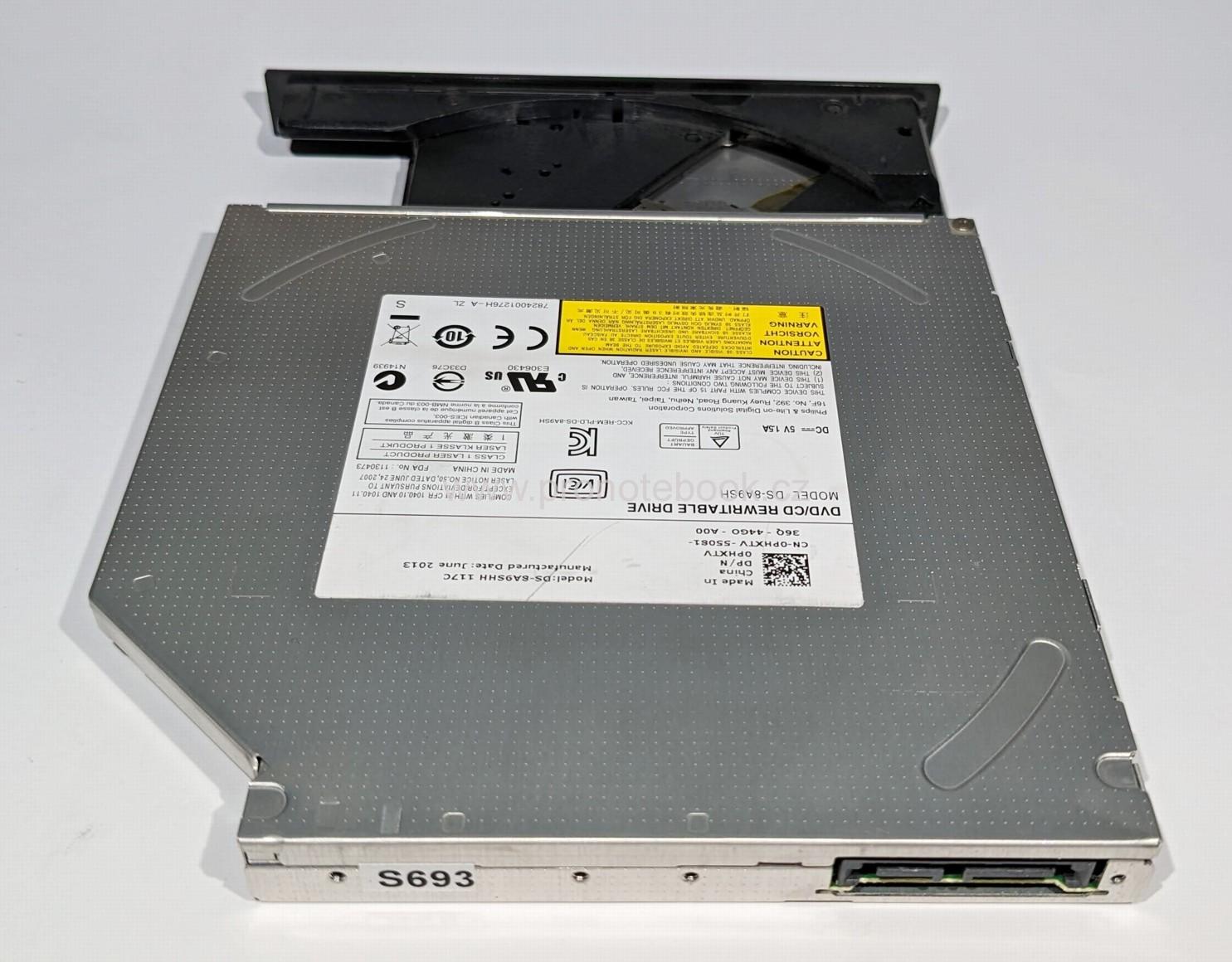 LiteOn DVD±RW Rewriter DS-8A3SH DP/N: 0PHXTV, 1MB, SATA, SKLADEM