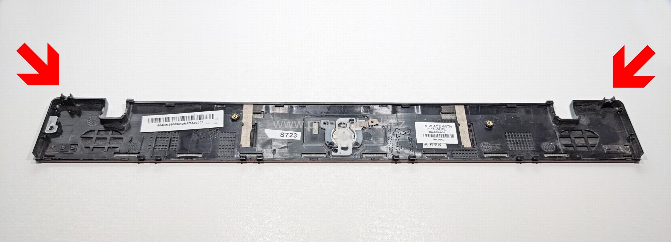 HP Probook 4520S original Power Button Cover BROWN 604853-001 60.4GK36.002 SKLADEM