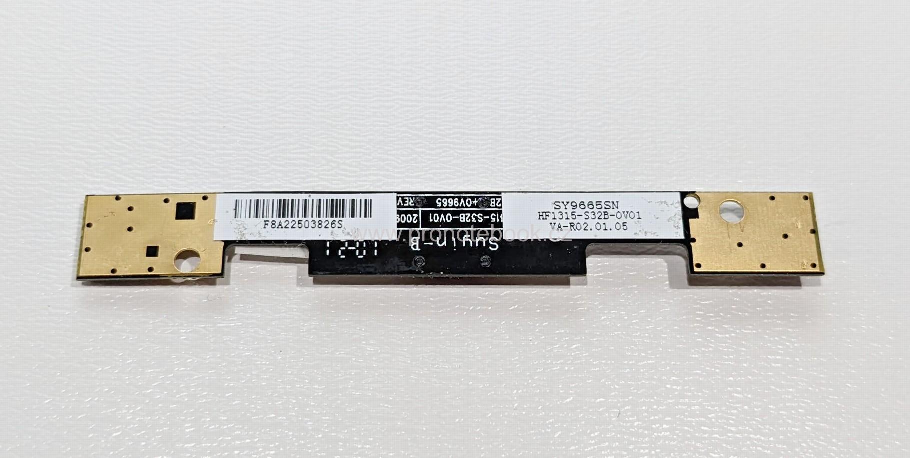 Acer Aspire 5552 webcam PK400007Z00, SY9665SN, HF1315-S32B-0V01, 0V9665 SKLADEM