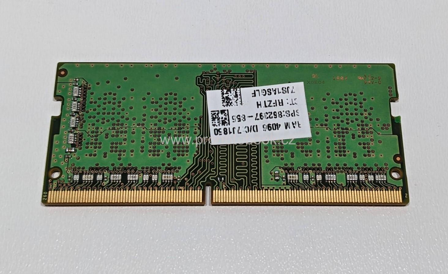 Samsung M471A5244BB0-CRC 4GB DDR4 260-pin SO-DIMM PC4-19200 2400Mhz CL17 1Rx16 1.2V non-ECC 