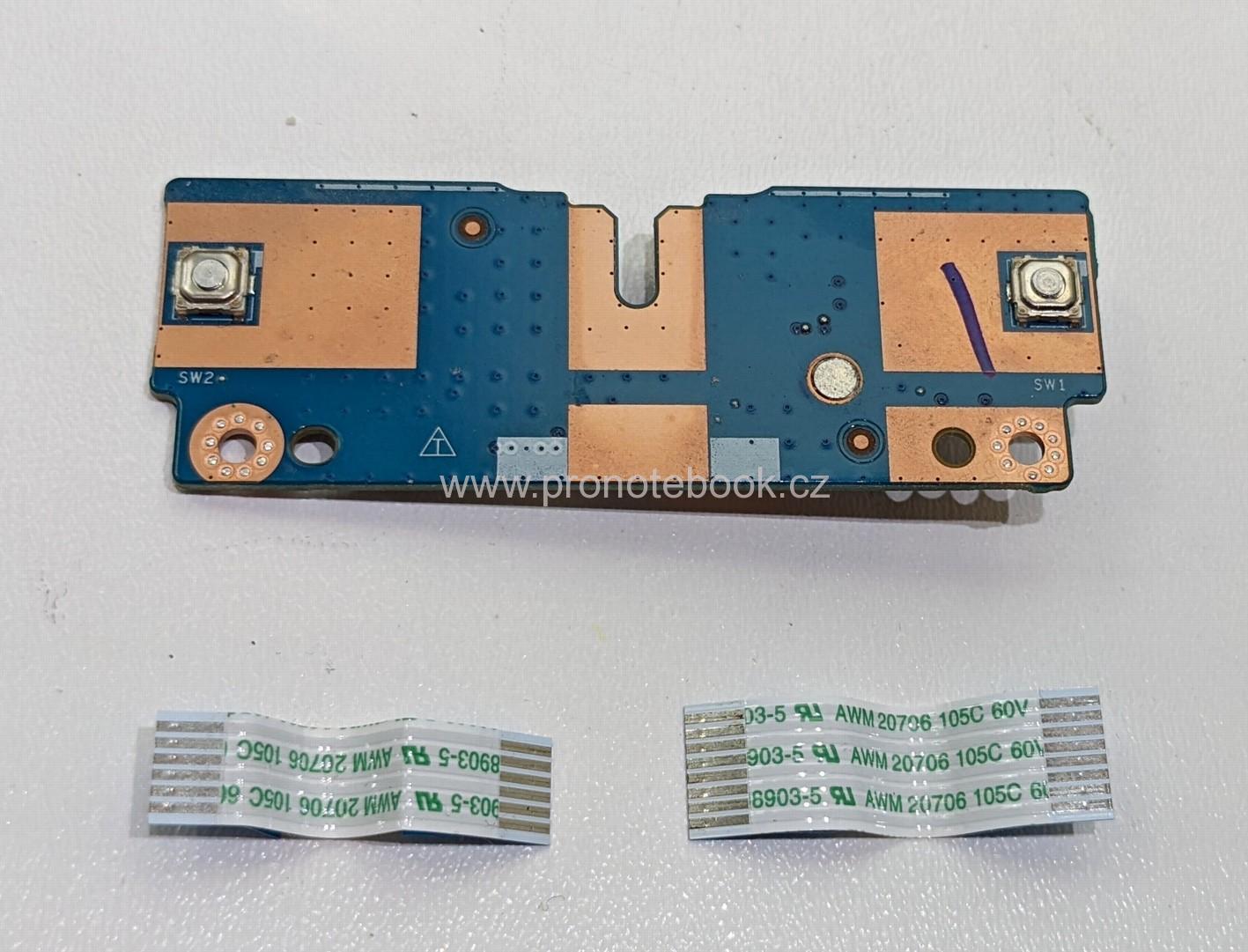 HP 250 G6 Touchpad Board LS-E792P Rev: 1.0, 435OEM32L0, cable NBX00026J00 NBX00026700 SKLADEM