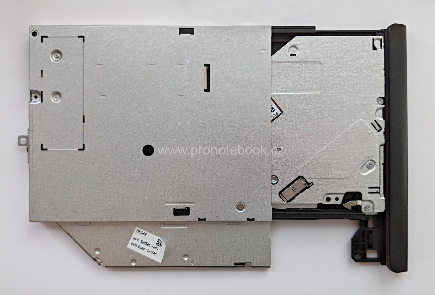 HP LiteOn DVD/DL±RW writer  DU-8AESH-15B, F/W:6H61, H/W:01.01., 820286-HC0, SATA SKLADEM