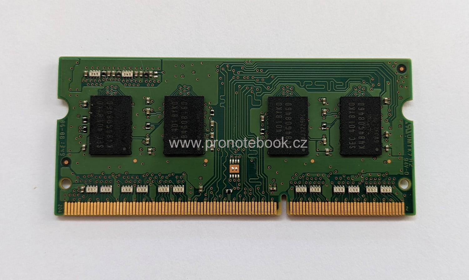 Samsung M471B5173DB0-YK0 4GB DDR3 204-pin SO-DIMM PC3-12800s 1600Mhz CL11 1Rx8 1.35V non-ECC SKLADEM