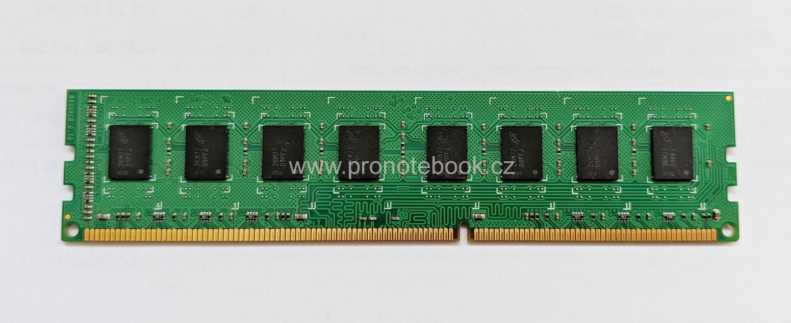 ADATA 4GB 240Pin DIMM DDR3 AD3U1333C4G9-B, 1.5V, 2Rx8, non-ECC, CL 9, PC3-10600, 1333MHz SKLADEM