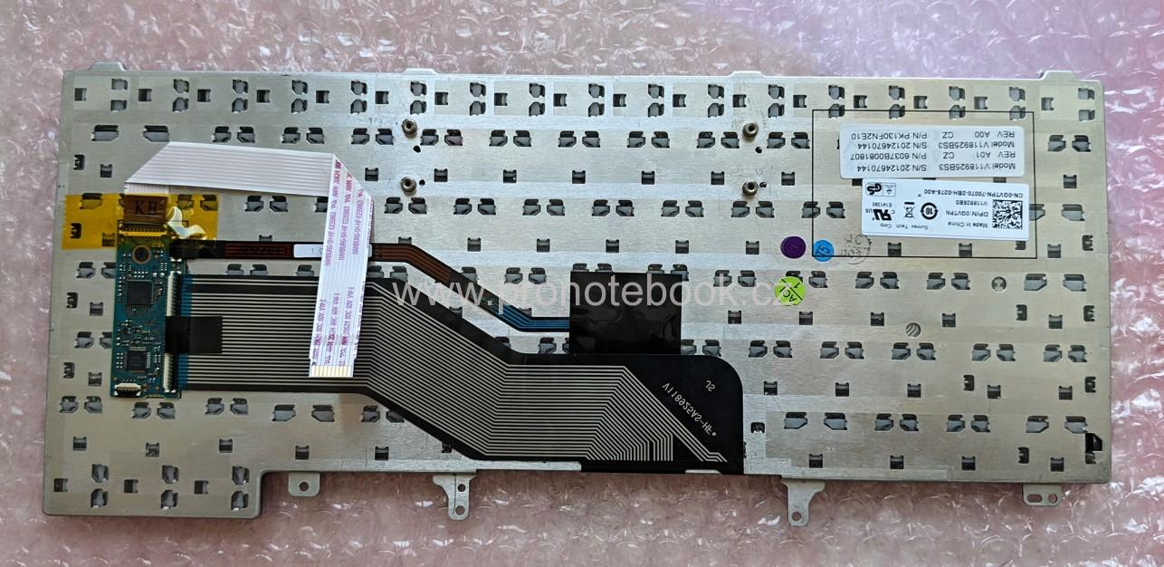 Originál klávesnice Dell Latitude E6430, trackpoint ANO, nepodsvícená, CZ, V118925BS, 0K5X86, K5X86, GVTPN, 0H512R, SN7122, 0GVTPN SKLADEM