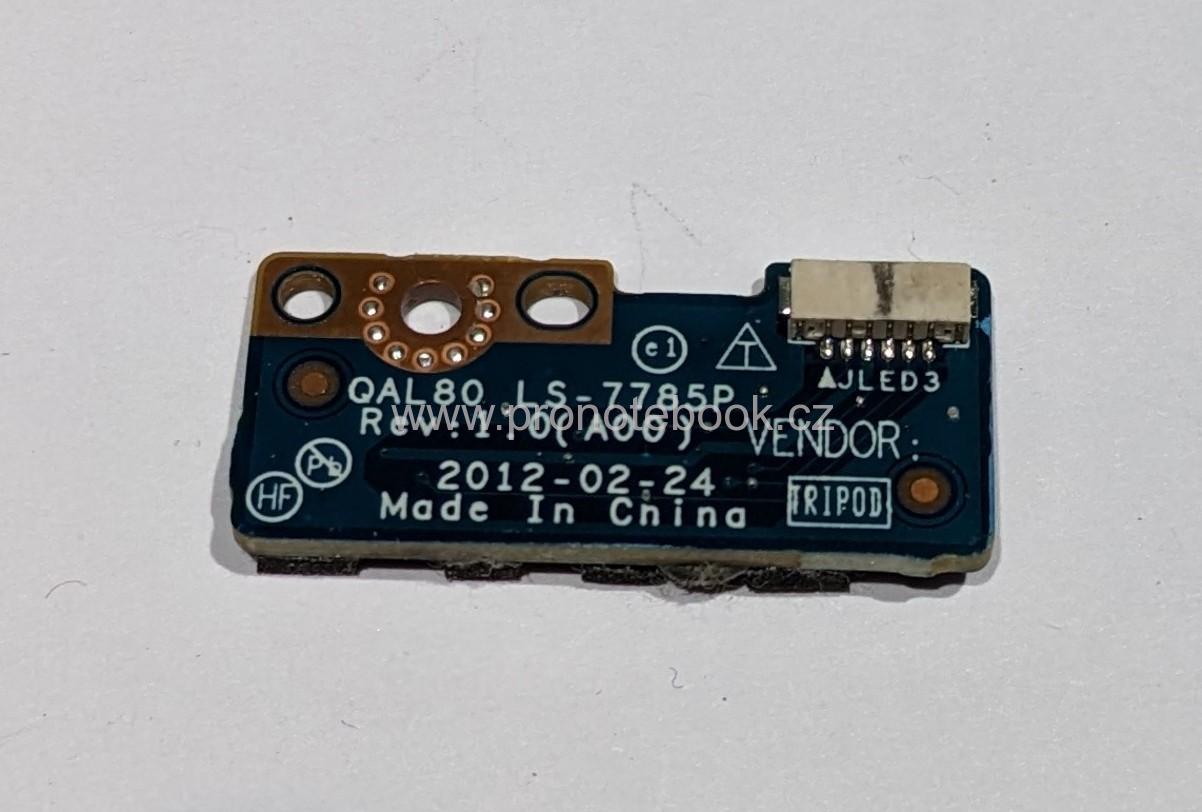 Dell Latitude E6430 E6530 LED indicator Board LS-7785P SKLADEM