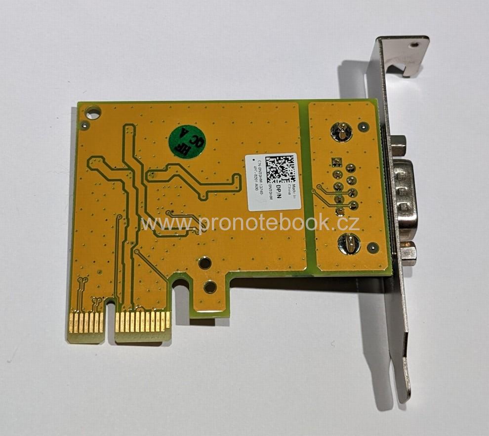 Dell Sunix DB9 Serial Port RS-23 PCI-E Interface Card Low Profile 0NT0HM SKLADEM