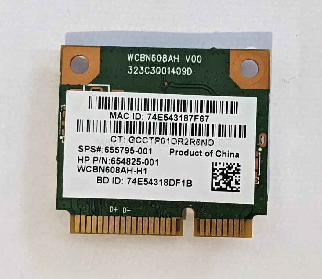 HP Compaq 655795-001 654825-001 Wi-Fi Bluetooth 4.0 ATHEROS AR5B225 Mini PCIe SKLADEM