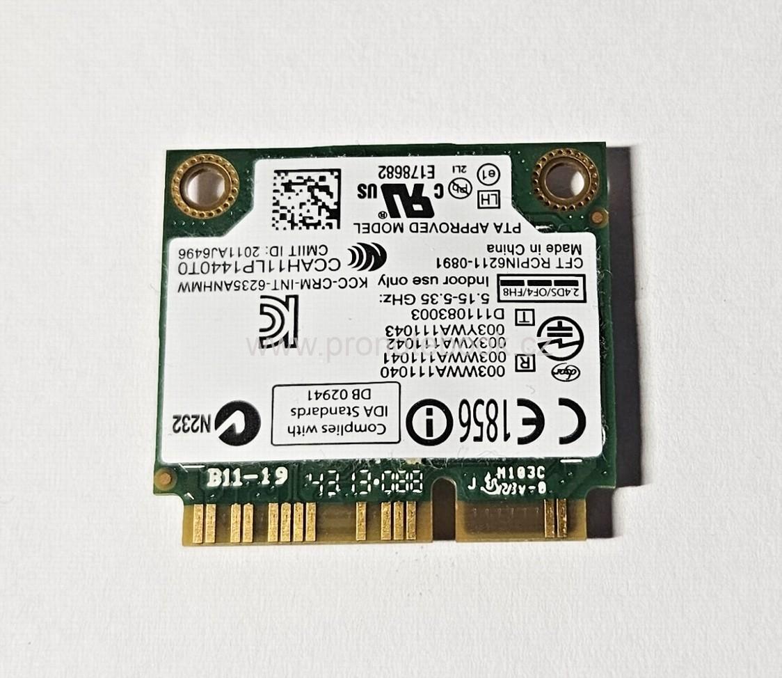 Intel® Centrino® Advanced-N 6235, Dual Band 2.4 GHz/ 5GHz 6235ANHU, 05K9GJ SKLADEM