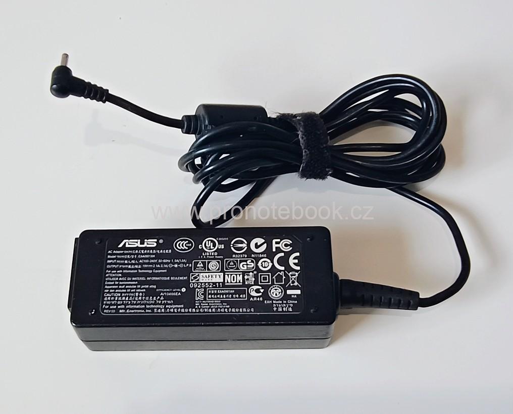 Originál ASUS Eee power supply, 40W, 19V, 2.1A, EXA0901XH, 2.5x0.7 