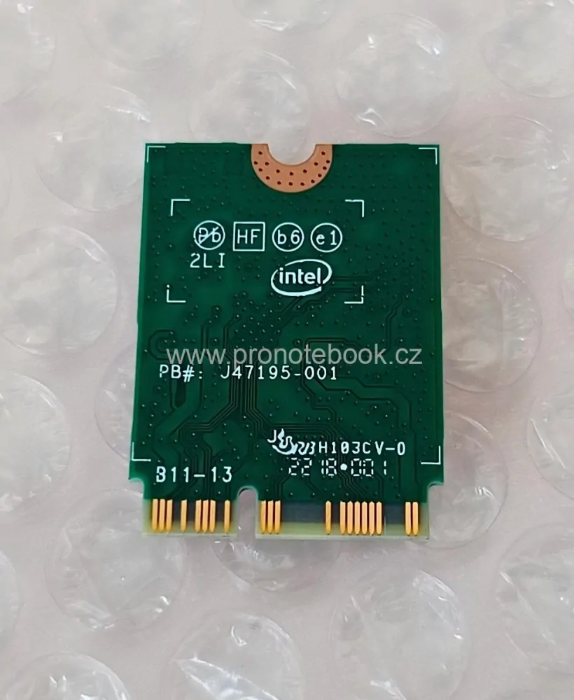 Intel 9560NGW, 05788-17-04423, G86C0007S810 Wireless-AC 9560 802.11AC WLAN PCI-Express Bluetooth 5.1 SKLADEM