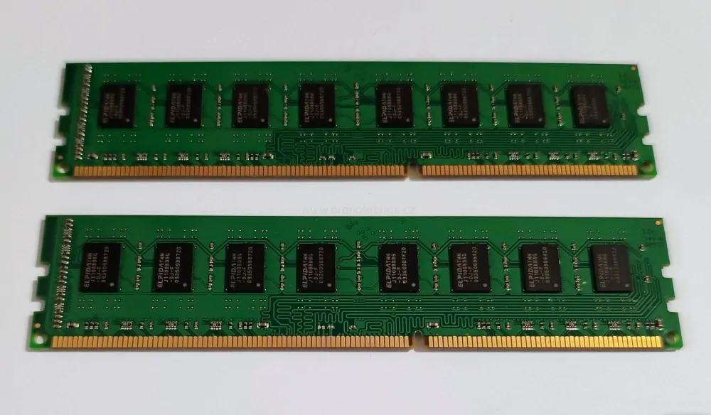 Kingston 4GB (KIT 2x 2GB) 240Pin DIMM DDR3 KVR1333D3N9K2/4G, 1.5V, 2Rx8, non-ECC, CL9, PC3-10600, 1333MHz