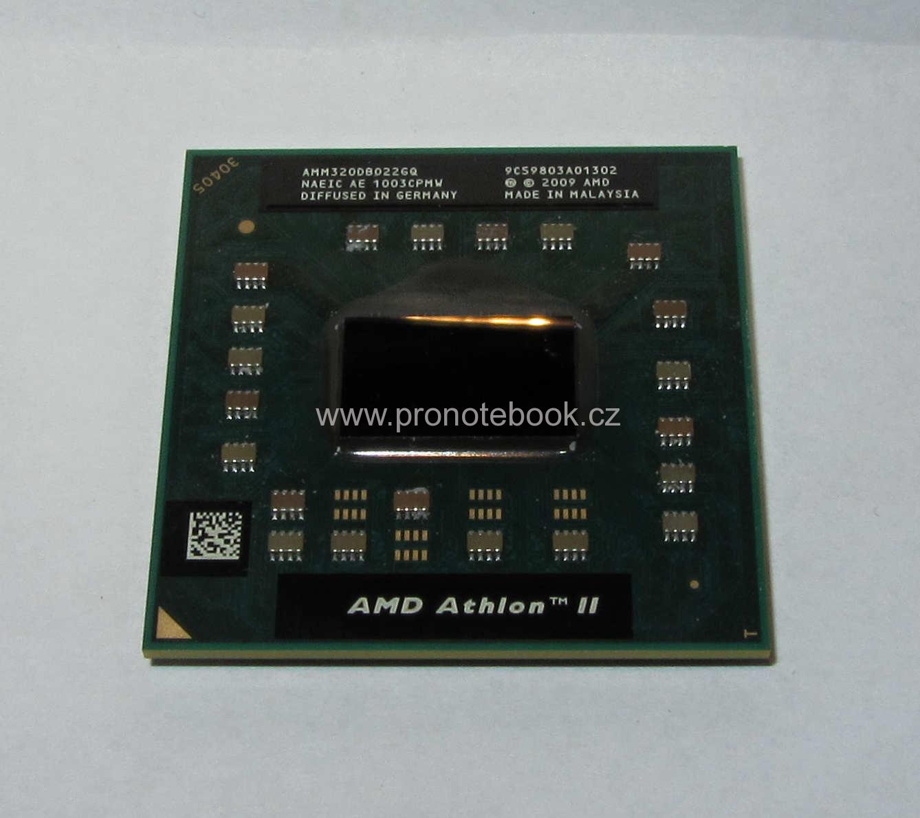 AMD Athlon II M320, AMM320DBO22GQ