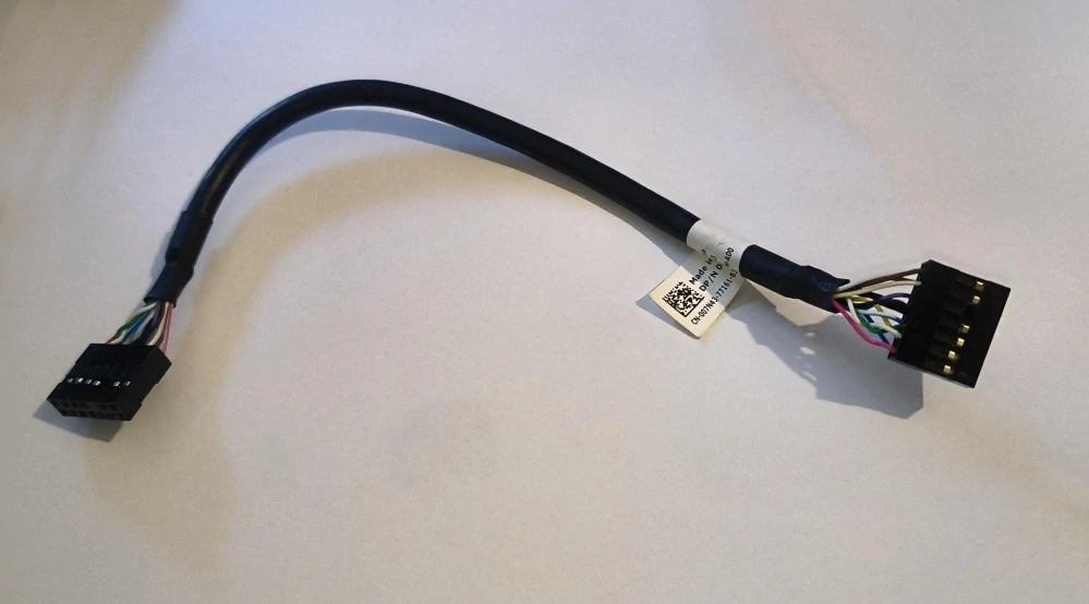 Dell OptiPlex 5040 PCIe Wi-Fi Riser Card 13pin cable 007N43