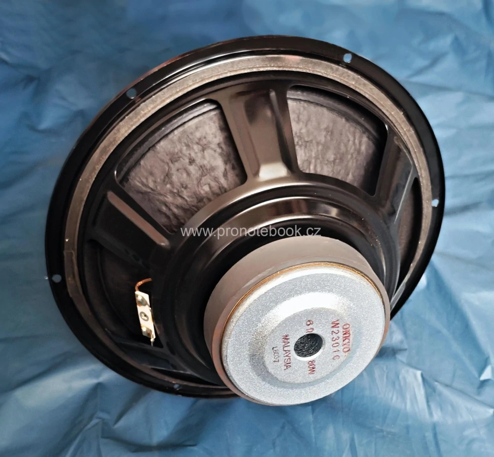 Subwoofer Chassis 10" 25cm Onkyo W2301C 80W 6Ohm for active Onkyo SKW-530 a SKW-540 SKLADEM