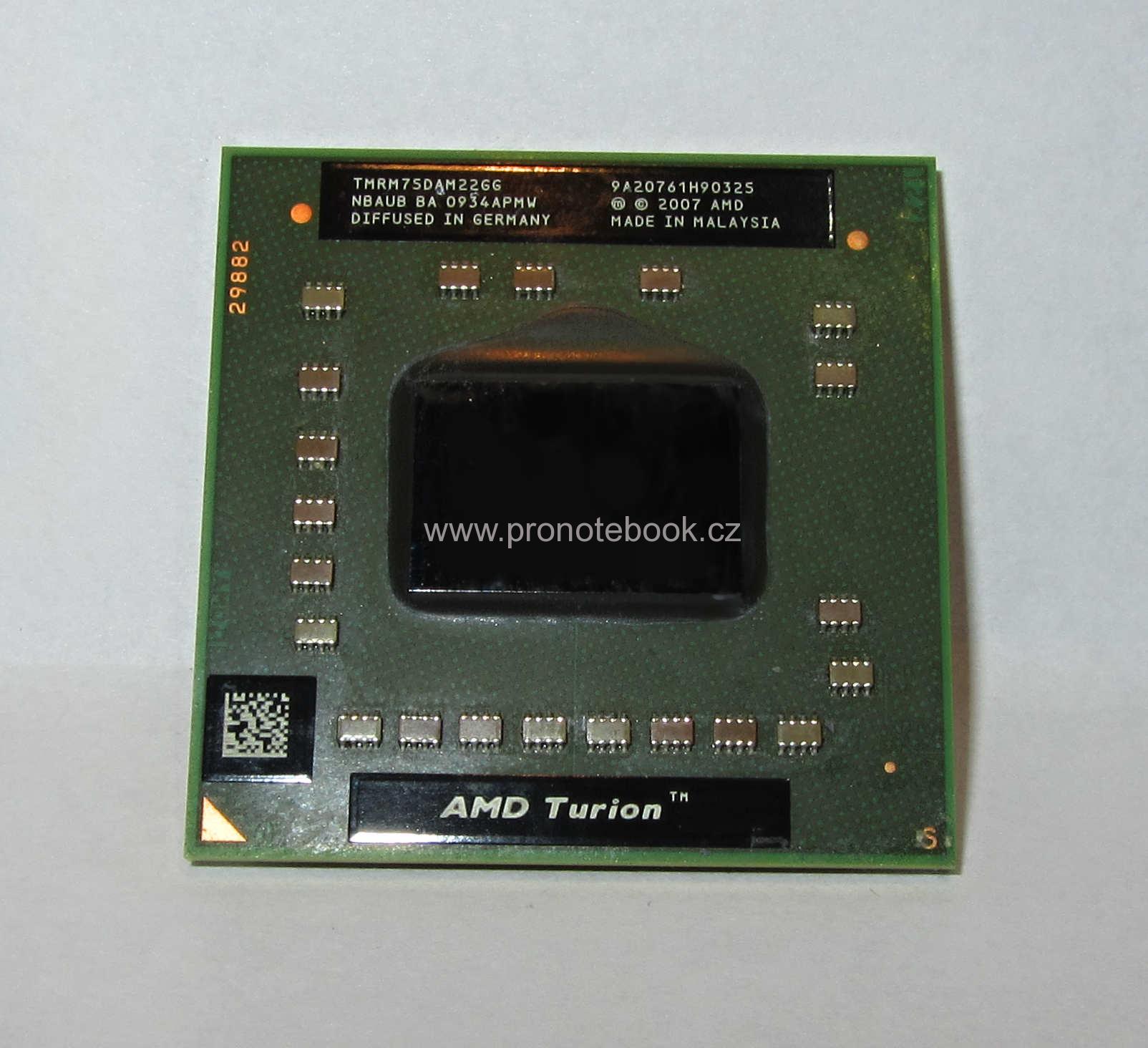 AMD Turion 64 X2 RM-75, TMRM75DAM22GG