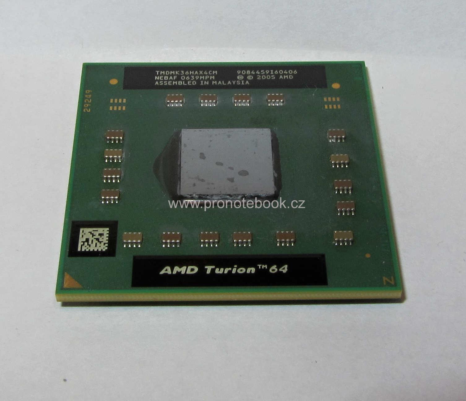AMD Turion 64 MK-36, TMDMK36HAX4CM SKLADEM