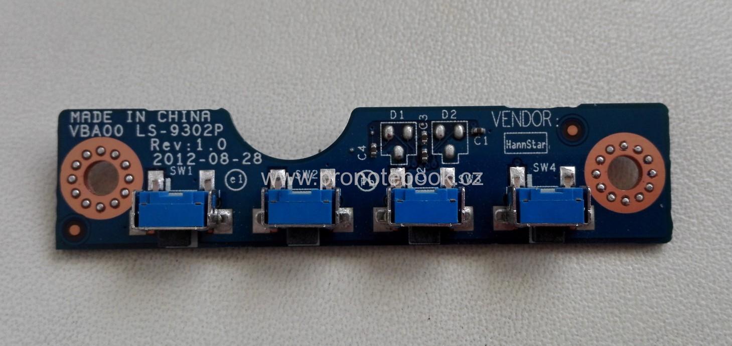 Lenovo IdeaCentre C540 Button Board LS-9302P