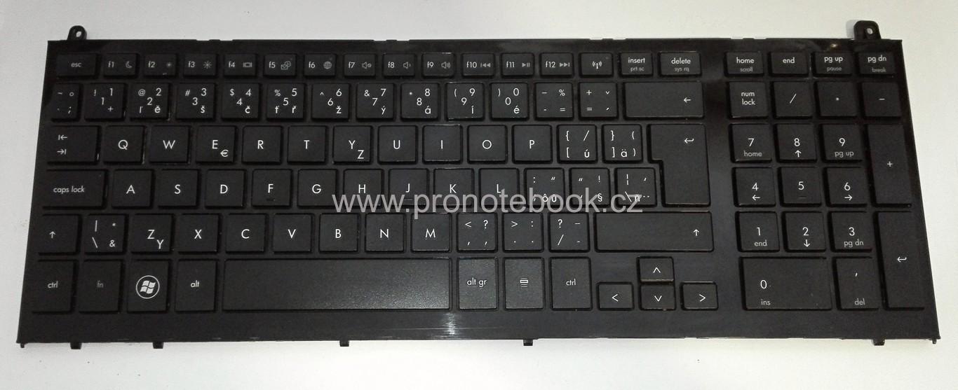 Originální klávesnice pro HP Proobook 4525s black CZ, MP-09K16CS-4423