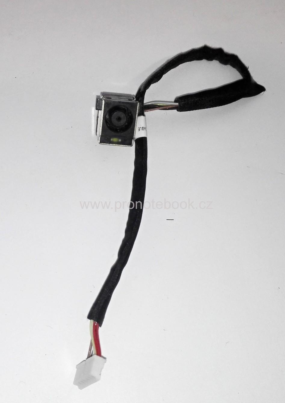 HP ProBook 4520s DC Power Jack DC-IN with Cable 50.4GK08.032