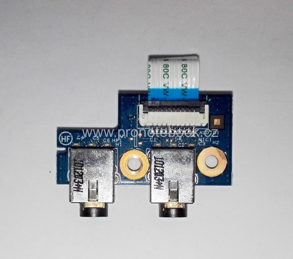 HP ProBook 4520S Series audio board with cable 50.4GK03.011,  554GK04001G, 48.4GK04.011 SKLADEM