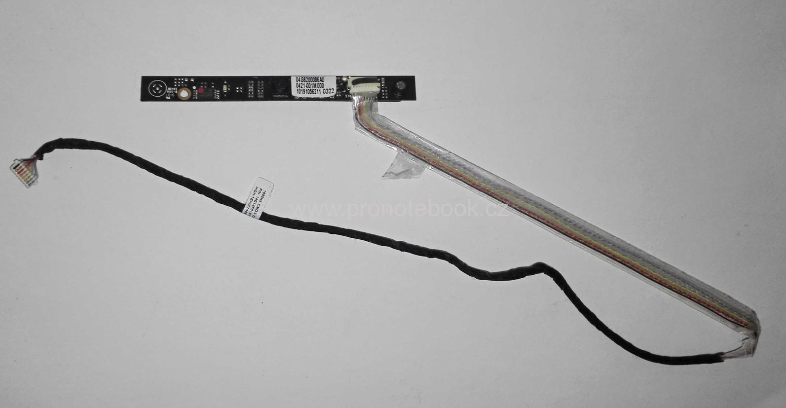 Web kamera 04G6200086AD pro Asus PC 1001PX vč. kabelu 14G14F019101 SKLADEM