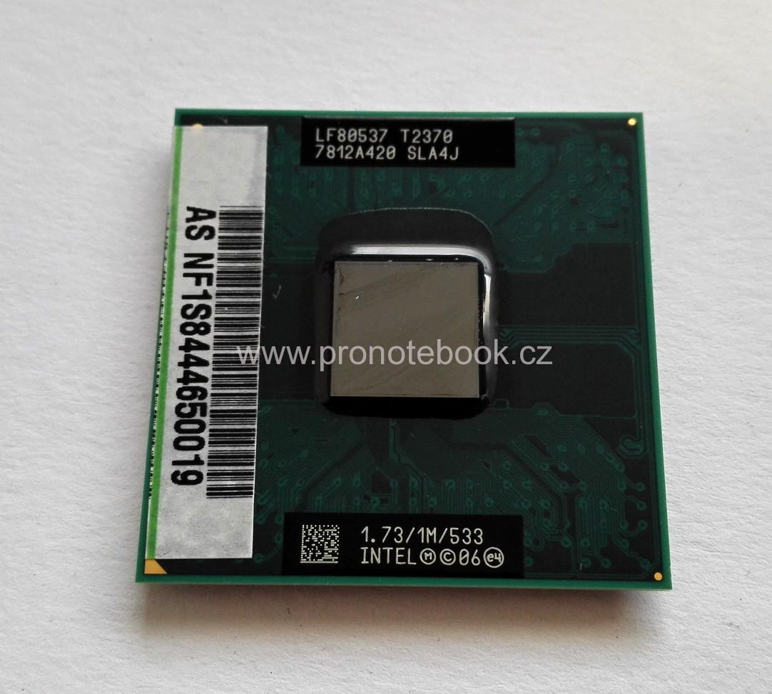 Intel® Pentium T2370, 1M, 1.73 GHz, 533 MHz FSB, SLA4J, LF80537GE0301M