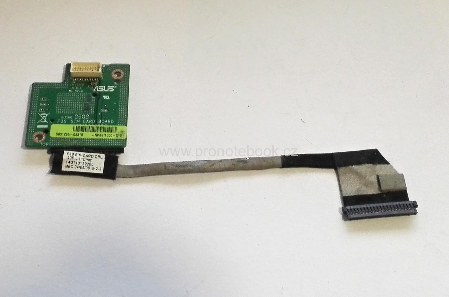 ASUS SIM card board, cable 14G140139200
