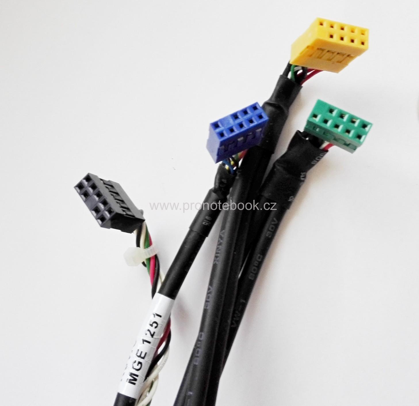 HP Compaq, Elite SFF front I/O panel with USB/audio, 510974-001, 611897-001 SKLADEM